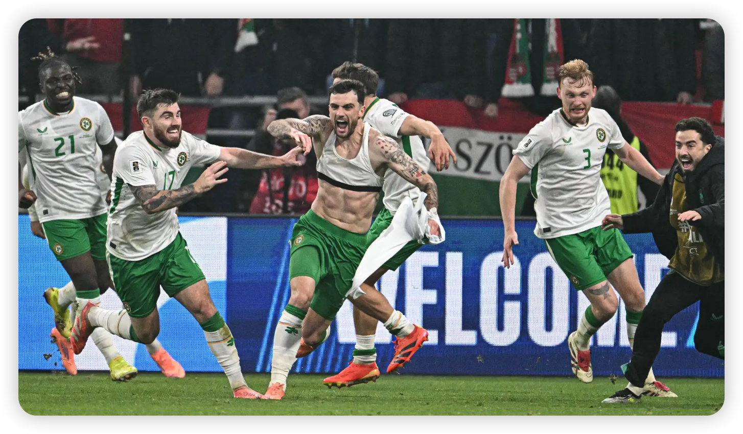 Ireland's Tactical Setup and Key Absences